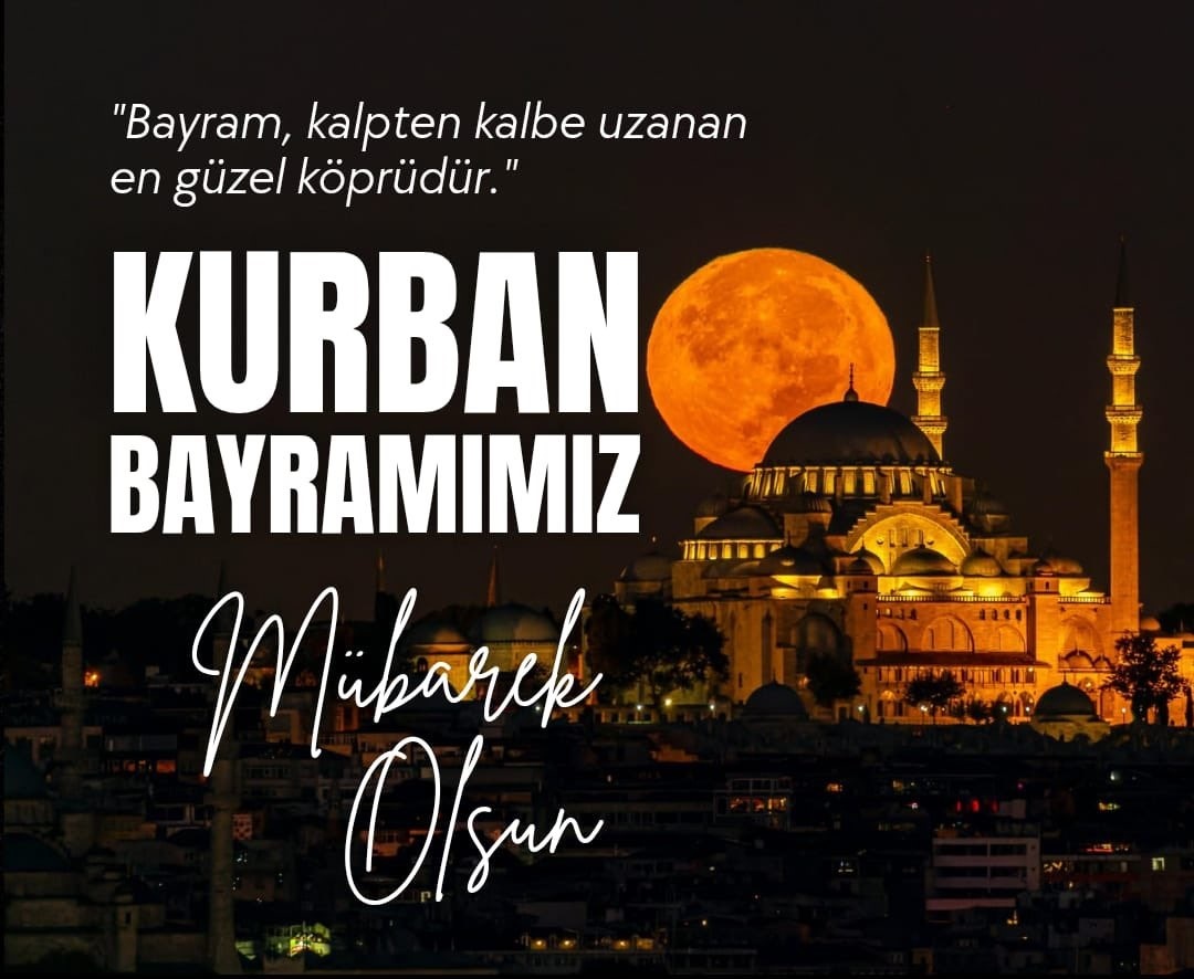 AsmKaraman's tweet photo. Bütün günlerinizin
Bayram tadında geçmesini
Yüce Allah’tan dilerim..
Nice bayramlara
Sağlıklı ve mutlu olmanız dileklerimle
Kurban Bayramımız Kutlu Olsun..
#kurbanbayramınızmübarekolsun
#KurbanBayramı https://t.co/ZOdIKiWMJp