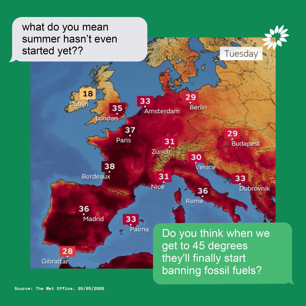 European Greens tweet media