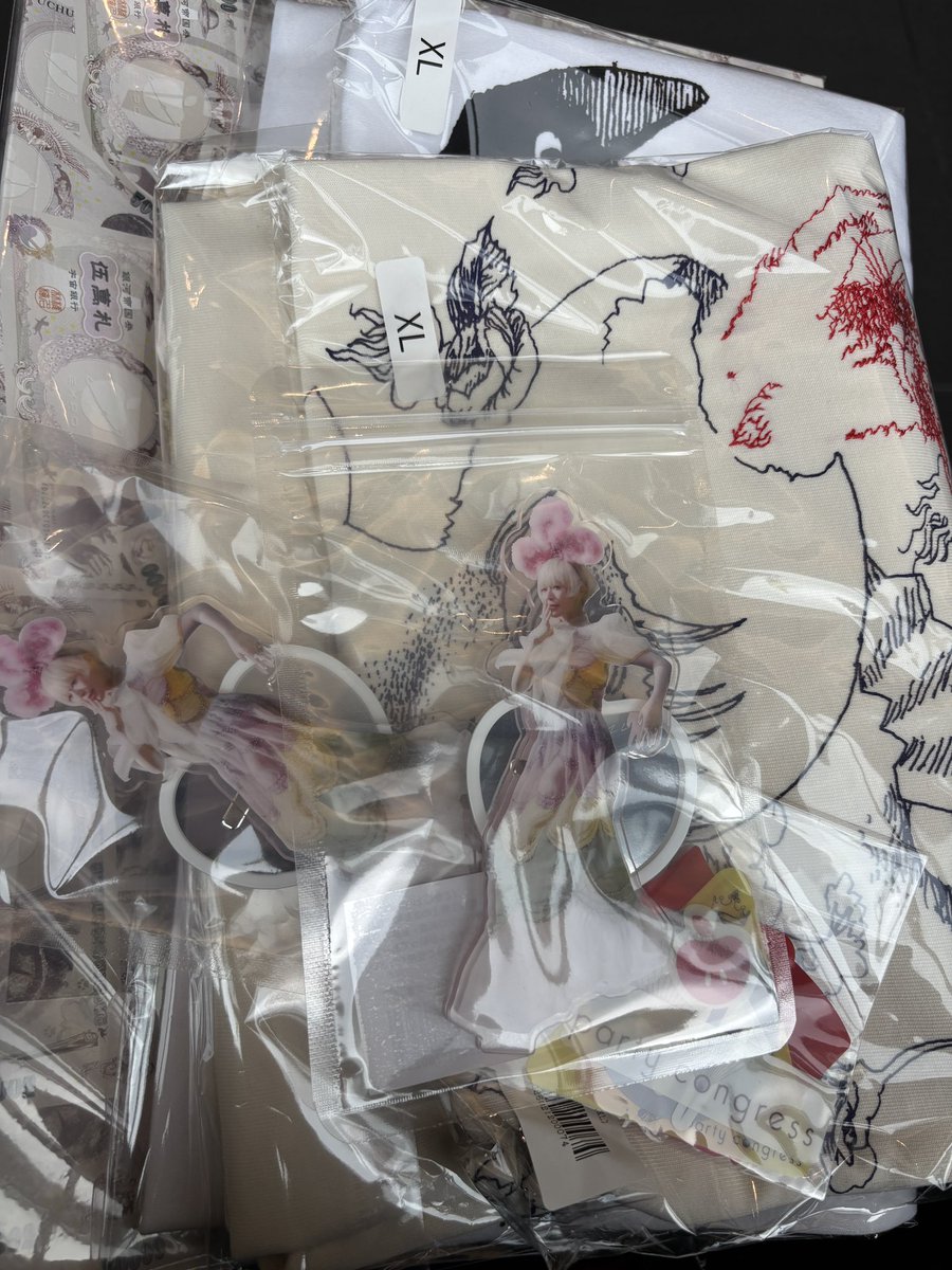 物販終わり〜！イヤーカフが売り切れてしまった…