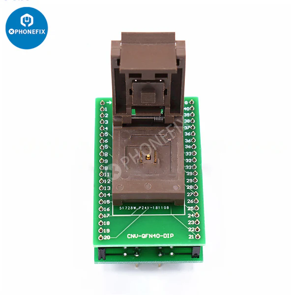 vipprogrammer_'s tweet photo. La soldadura repetida daña fácilmente los chips QFN de paso ultrafino. Este adaptador de QFN a DIP14 proporciona una conexión estable para la verificación funcional y las pruebas por lotes, protegiendo eficazmente los chips.

#chip #icsockets #adapter #carprogrammer #chiptune https://t.co/5Z7ZBUNl9M