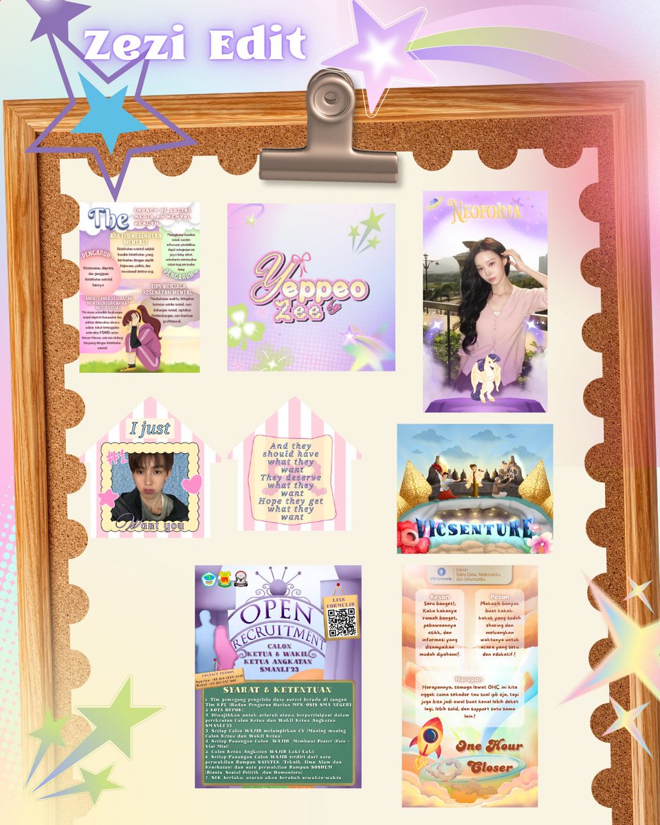 heeacel's tweet photo. Yuk yang butuh jasa edit foto, video, vlog, design osis, penugasan ospek, ig story, twibbon, atau mau custome jg bisa. bisa req edit di ibis atau canva yaa, free revisi jugaa!! 
https://t.co/svl5wJUoyC
#zonauangㅤ https://t.co/hNj5smVUHW