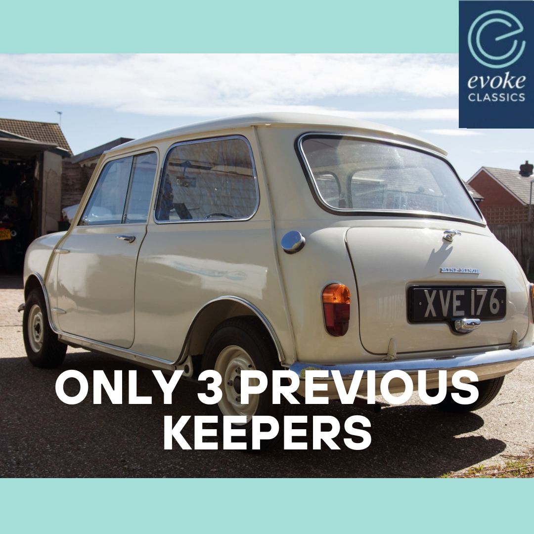 EvokeClassics's tweet photo. LIVE AT AUCTION
1960 Morris Mini Deluxe Mk1 1275cc
https://t.co/k4VCQD7PsO
Uprated 1275cc engine
Original 850cc matching numbers engine supplied
3 Previous owners
Heritage certificate
Great provenance
HPI Clear
#Mini #ClassicMini #MiniMK1 https://t.co/QA68inoFnm