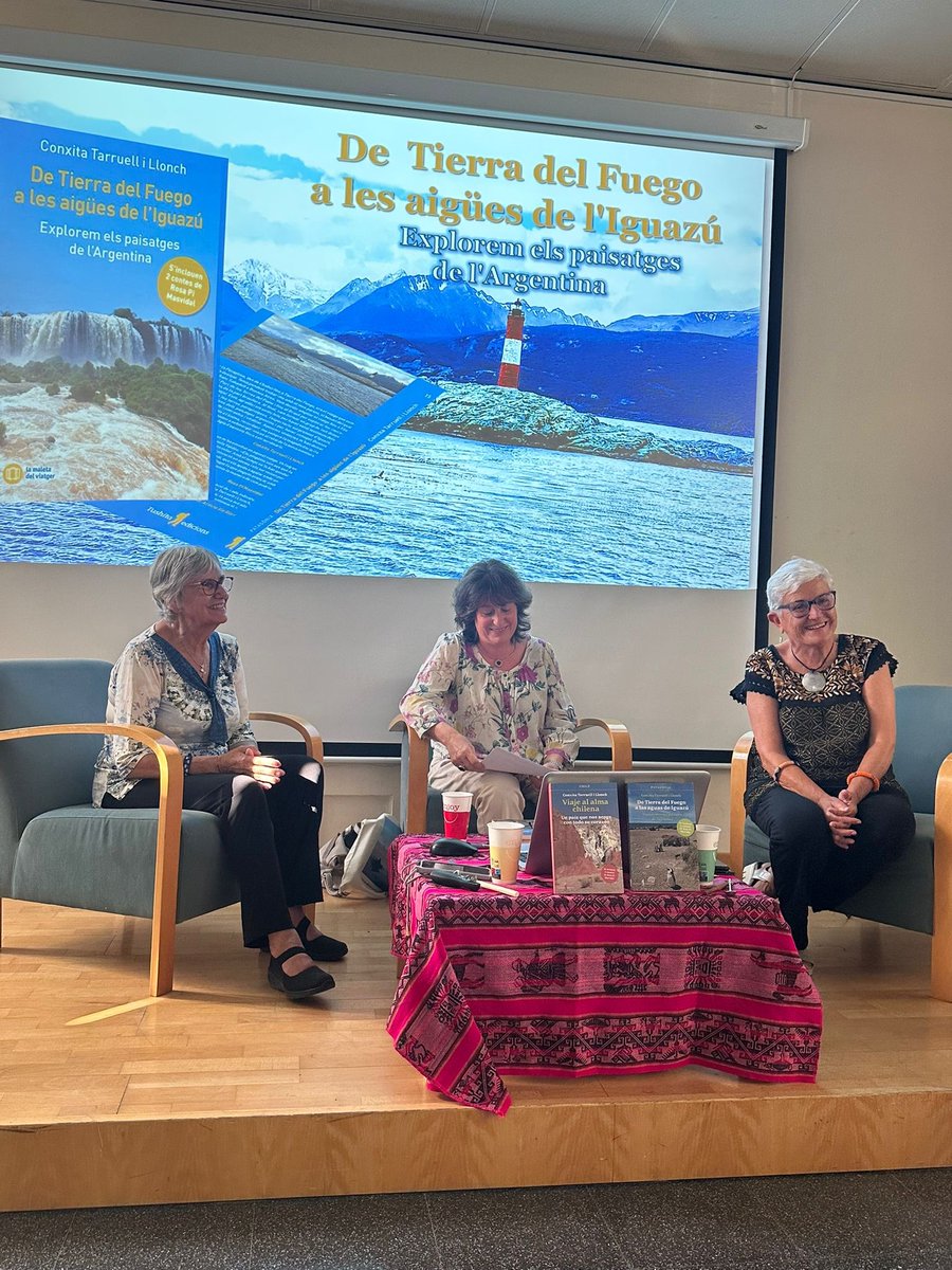 ConxitaLlonch's tweet photo. Chile y Argentina
Hemos compartido un encuentro especial en la Biblioteca Marcel Ayats de Sant Quirze del Vallès hablando de libros de viajes y cultura compartida.Gracias a María Romaní, Isaac Barrachina, Jorge Duarte Llonch y Blanca Estela por enriquecer  tarde entrañable. https://t.co/0uOmG6UdRo