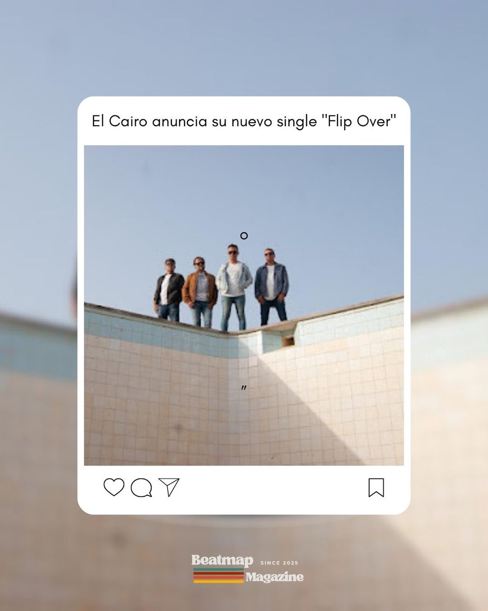 BeatmapMgz's tweet photo. El Cairo anuncia su nuevo single "Flip Over"

https://t.co/Yo2jmzON0d https://t.co/y6OEmohKny