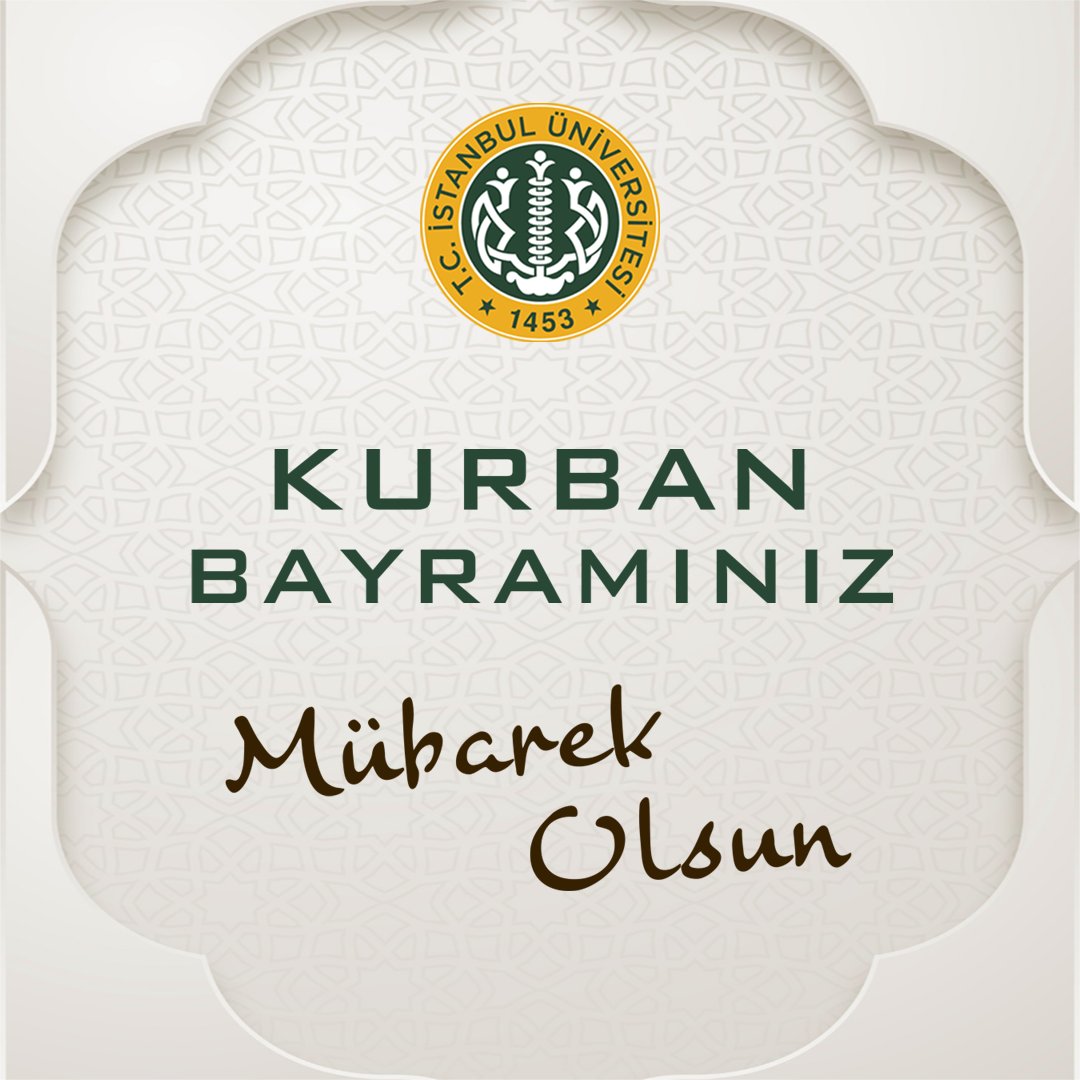 istuniresmi's tweet photo. Paylaşmanın, dayanışmanın ve birlik olmanın en anlamlı şekilde hissedildiği mübarek Kurban Bayramı’nızı kutluyoruz. https://t.co/LGqgUNl6W7