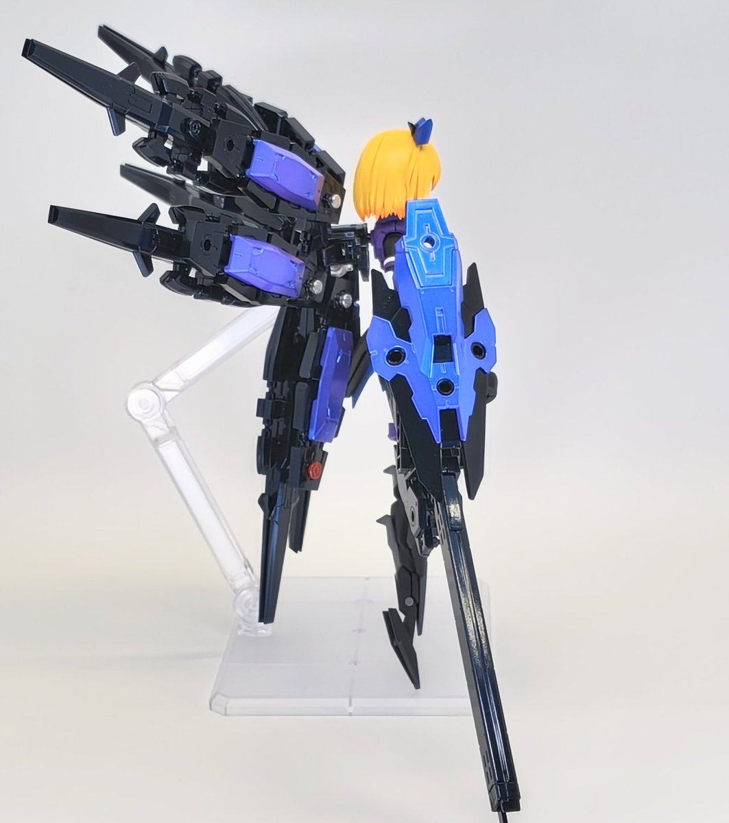 emuesuxx's tweet photo. クリエイターズワークス投稿しました
ティアーシャのフォームチェンジをイメージして作成しました
ジト目可愛い

武装がメインなのでオリジナルカラーで色んなシスターに装備させてみて欲しいですね

#30MLクリエイターズワークス
#30ML
#30MS https://t.co/woMGQaAwAZ