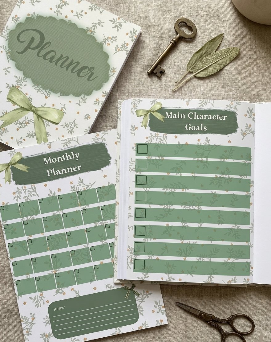 dear_archivee's tweet photo. 🎀 La vie en bow | green edition 🎀
​Ready to romanticize your routine? ✨ Our premium 10-page digital planner is out now! Soothing coquette aesthetic in sage green &amp; watercolor bows. 🌿🤍 (GoodNotes/Print)
​🛒 Shop via Linktree in bio
​#digitalplanner #goodnotes
#fypシ゚viral https://t.co/yepkPgvrxj