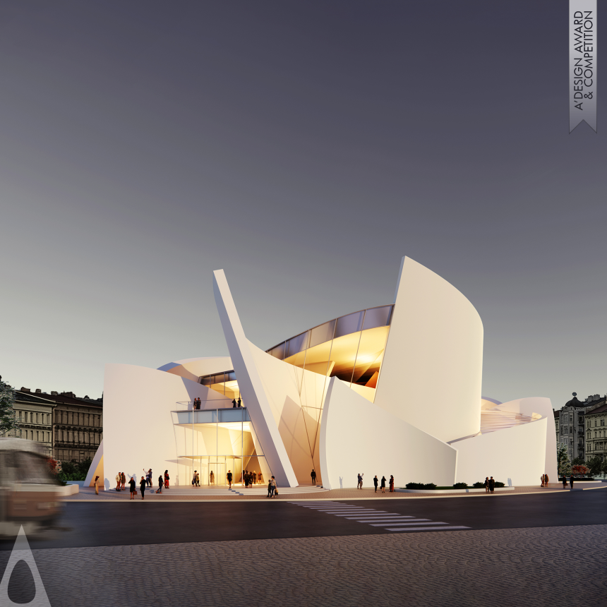 gomezdetejada's tweet photo. Concert hall,  Lihan Jin.

Según el propio autor, el proyecto explora la profunda interacción entre arquitectura y música, profundizando en cómo la esencia intangible del sonido puede traducirse en una experiencia arquitectónica tangible. 

El diseño se inspira en el concepto de «tensión» (una fuerza dinámica intrínseca a ambas disciplinas) que actúa como puente entre sonido y estructura.
https://t.co/7s5idpi35R