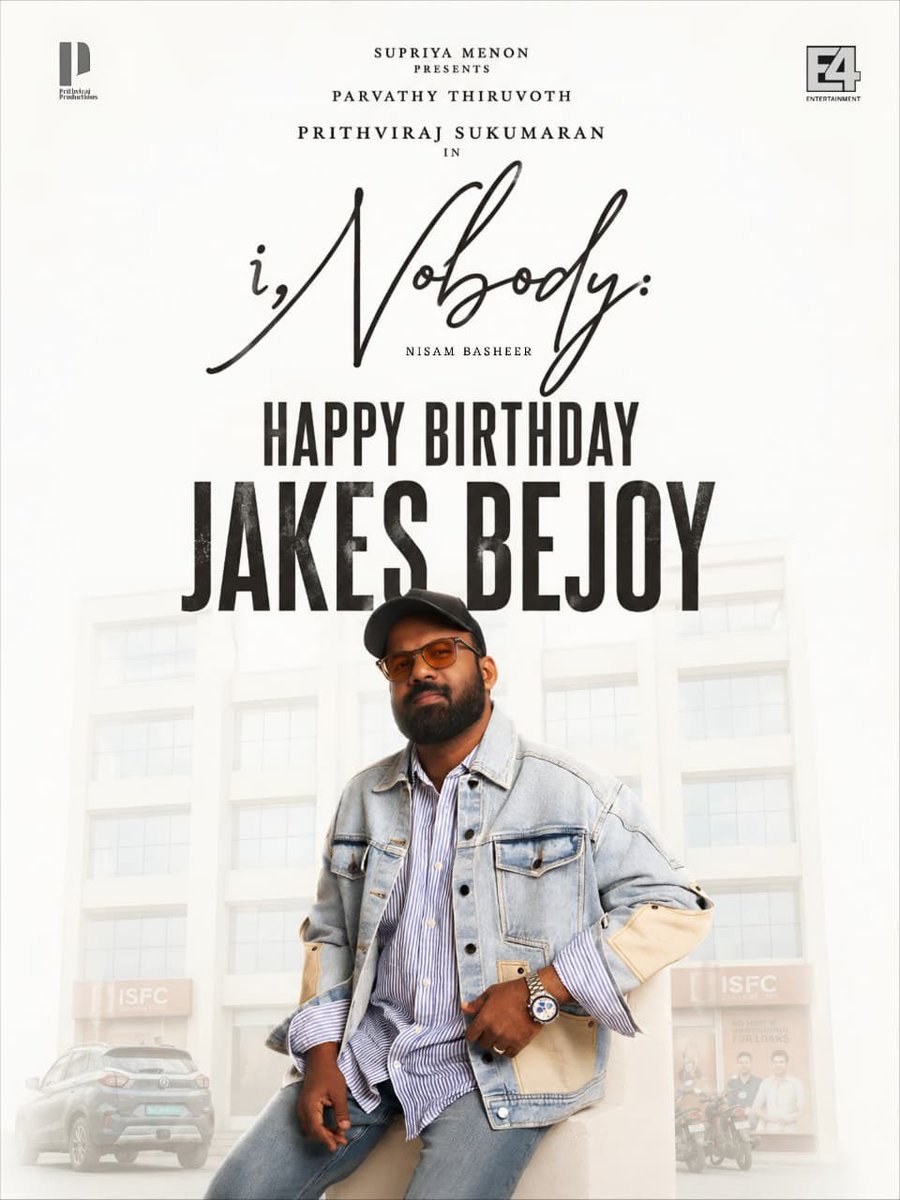 Poffactio's tweet photo. Cheers to the genius who turns feelings into music 🎶 Happy Birthday Maestro, @jakes_bejoy ❤️🔥

- Team #INobody 

#HappyBirthdayJakesBejoy https://t.co/8P892QjbM8