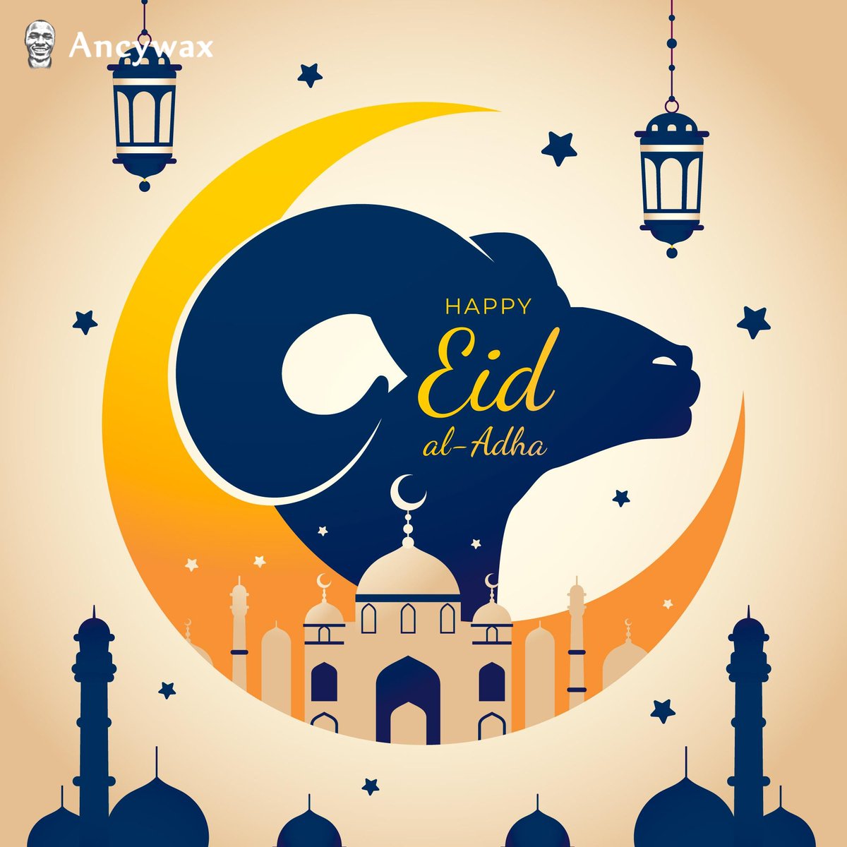 ancywax's tweet photo. Eid Mubarak 🌙✨ 

Wishing you peace, joy, and prosperity this Eid al-Adha. May your sacrifices be rewarded and your prayers answered.

#ConceptDevelopment #EidAlAdha https://t.co/Sm3TnB2Ozq