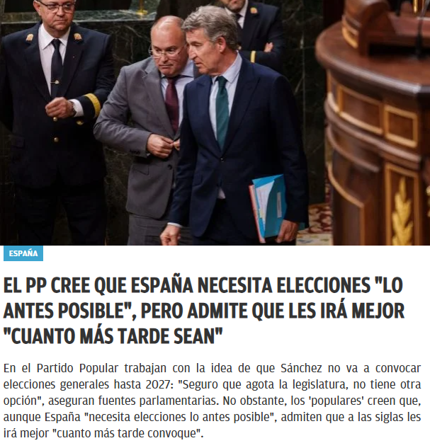 Spain_L_llIll_L's tweet photo. 🔹Al PP le importa un 🫑 España.
🔹Al PP le importamos una 💩 los españoles.
🔹Al PP lo único que le importa es su "voto útil" para tener el mayor número de 🪑 y poder pactar con los separatitas vascos y catalanes y no con @vox_es 
🤡El PP es la GRAN ESTAFA NACIONAL🤡 https://t.co/GUr0cmjy2D