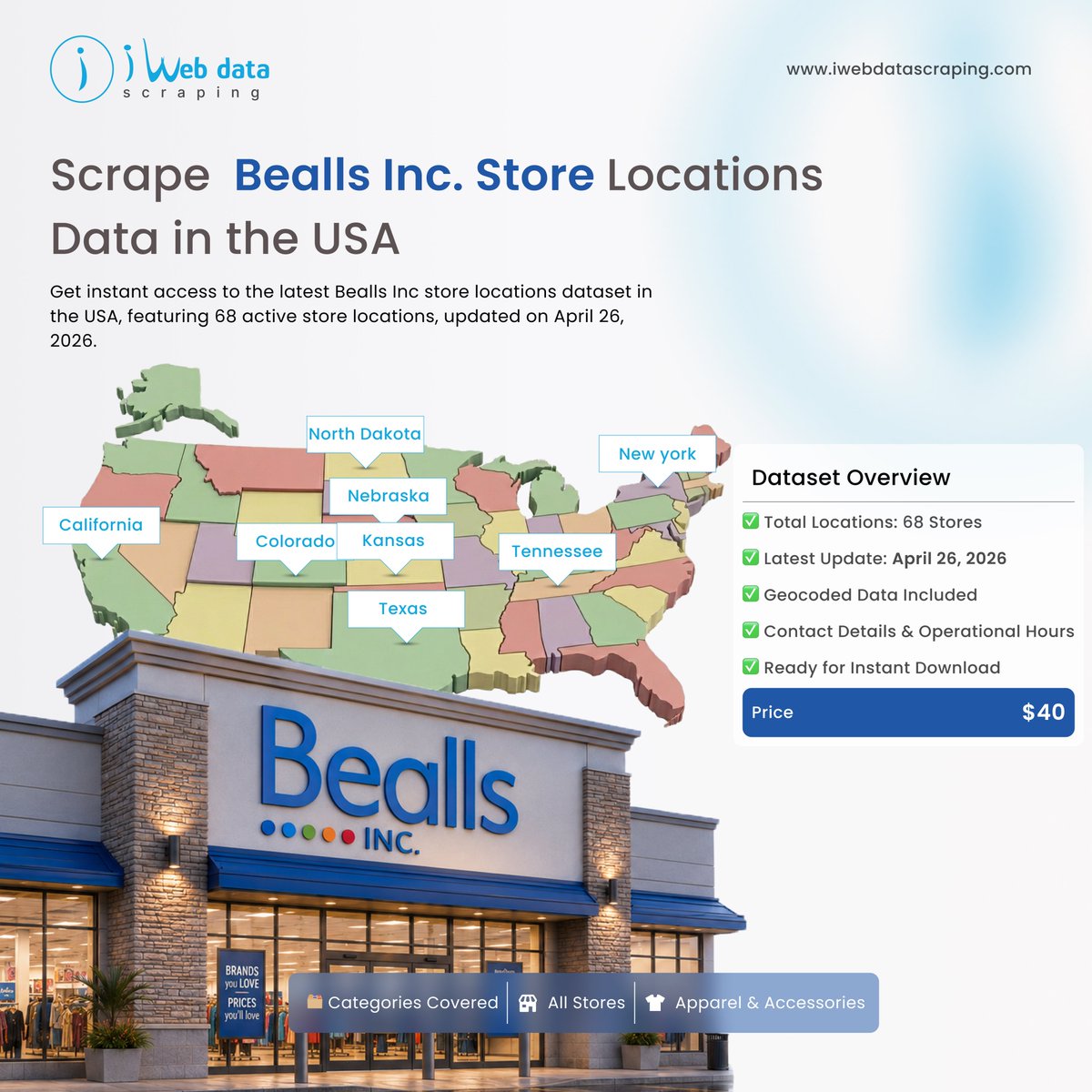 iwebdatascrape's tweet photo. 👕🛍️📍 700+ Locations. One Dataset. Apparel Retail Intelligence.

👉 Explore the dataset:
https://t.co/vcNZcwrWja

#BusinessIntelligence #LocationData #RetailExpansion #ConsumerInsights #CompetitiveAnalysis https://t.co/kPxR5ATRON