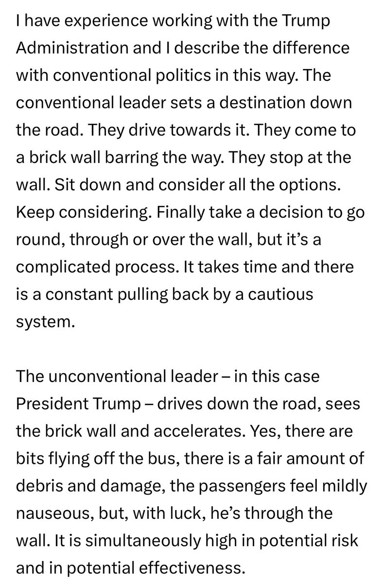 L1AD's tweet photo. Blair on Trump. https://t.co/09ml2wmTsL