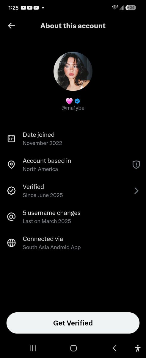 logic_bender's tweet photo. @ma1ybe If youre going to larp as an American woman you should at least vpn into the American app store to download the American version before using the VPN in the app. Either way not sure how youll bee pushing any babies out to even care considering you're a man behind the screen https://t.co/qlhqgMJpCH