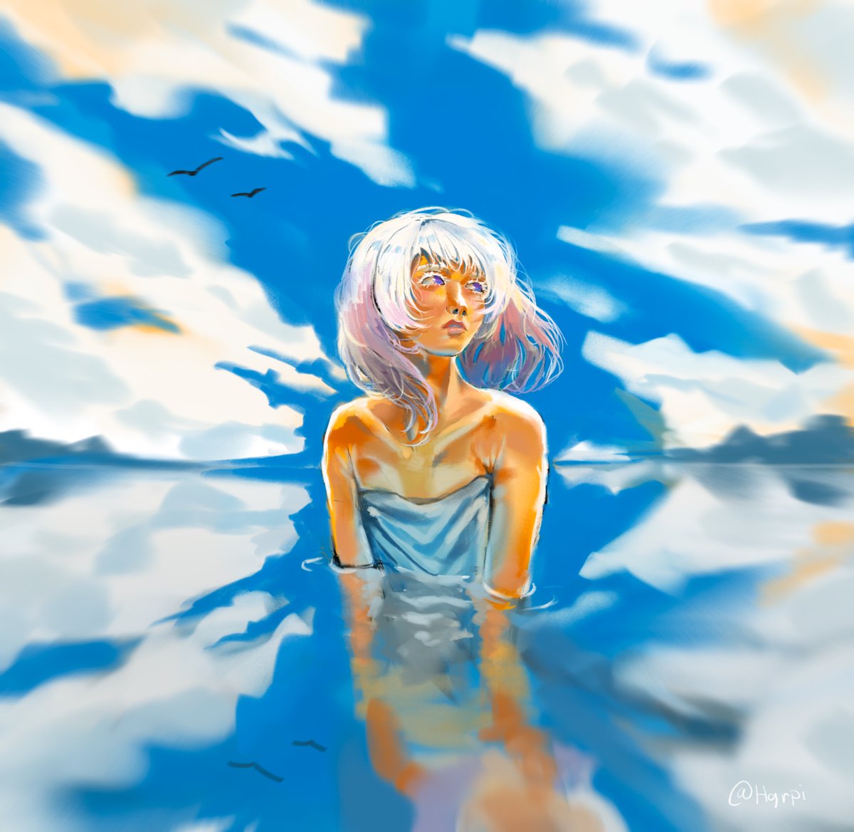 hqrpi's tweet photo. When you’ve been on vacation (hiatus) so long even your oc tanned

#oc #digitalartㅤㅤㅤㅤ #procreate #illustrationㅤ https://t.co/WjBMh6G6AB