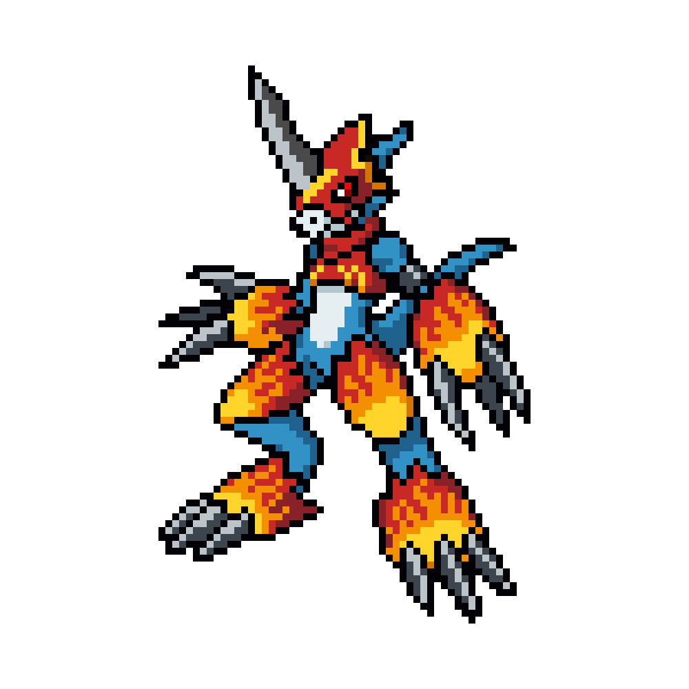 NOROCI2's tweet photo. I made Fladramon (Flamedramon) sprites for Pokemon fan games.
#sprites #pixelart #digimon #digimonsprites #digimonsprite #digimonadventure02 #pokemonsprites #fladramon #flamedramon #wormmon https://t.co/hRrpLCMF1P