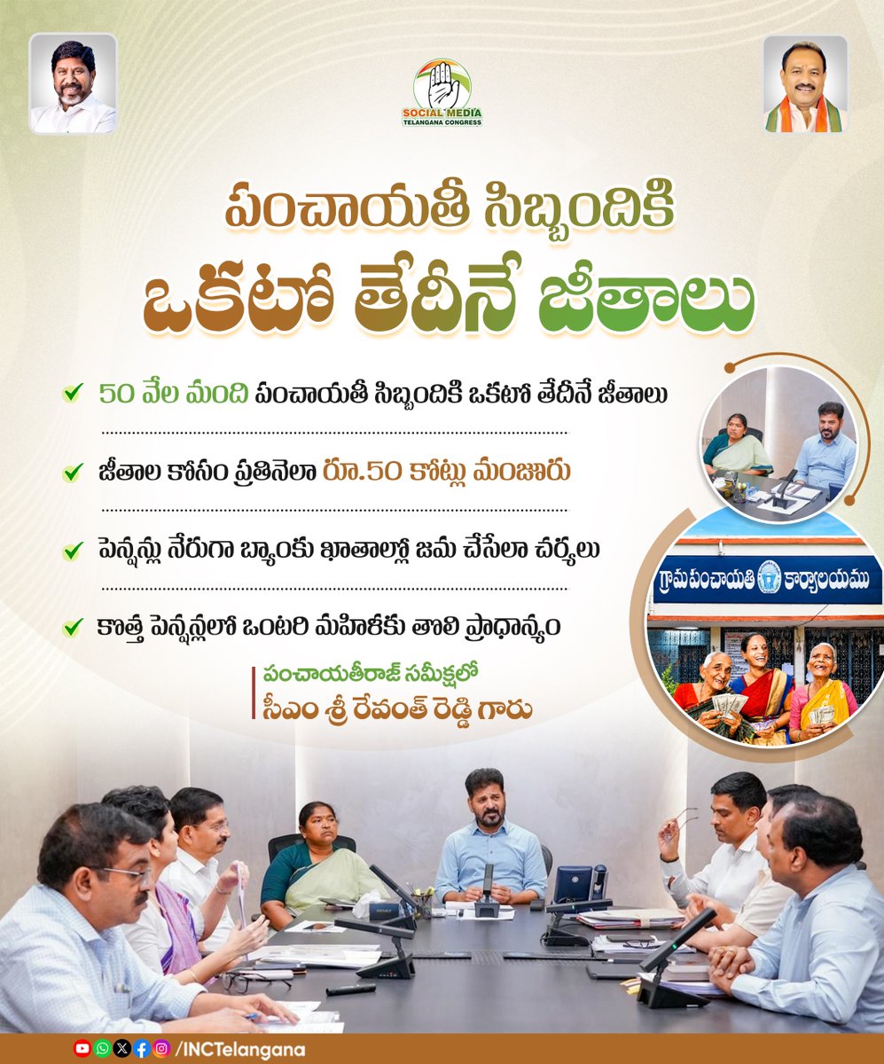 Telangana Congress tweet media