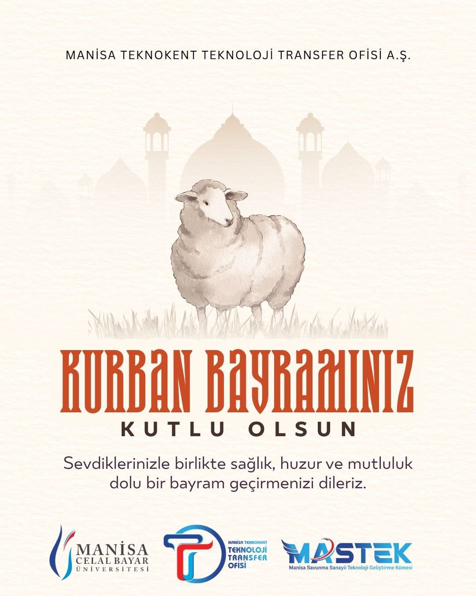 manisatto's tweet photo. Kurban Bayramınız kutlu olsun. Sağlık, huzur ve bereket dolu nice bayramlara. https://t.co/TZF14i6EEm