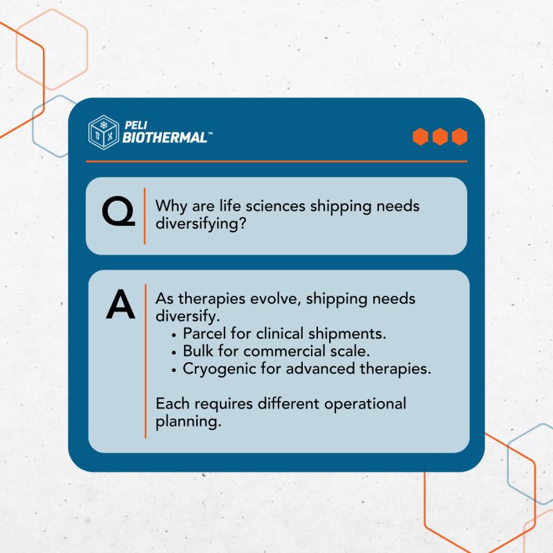 CCPKSA's tweet photo. Today’s cold chain must support a wider range of shipment models than ever before. 

🗯️ How is your logistics strategy adapting to a more diversified landscape?

🗣 For more insight on choosing the right packaging approach...

💻 https://t.co/jrsQ0sJW0a https://t.co/hUvcwIYnQv