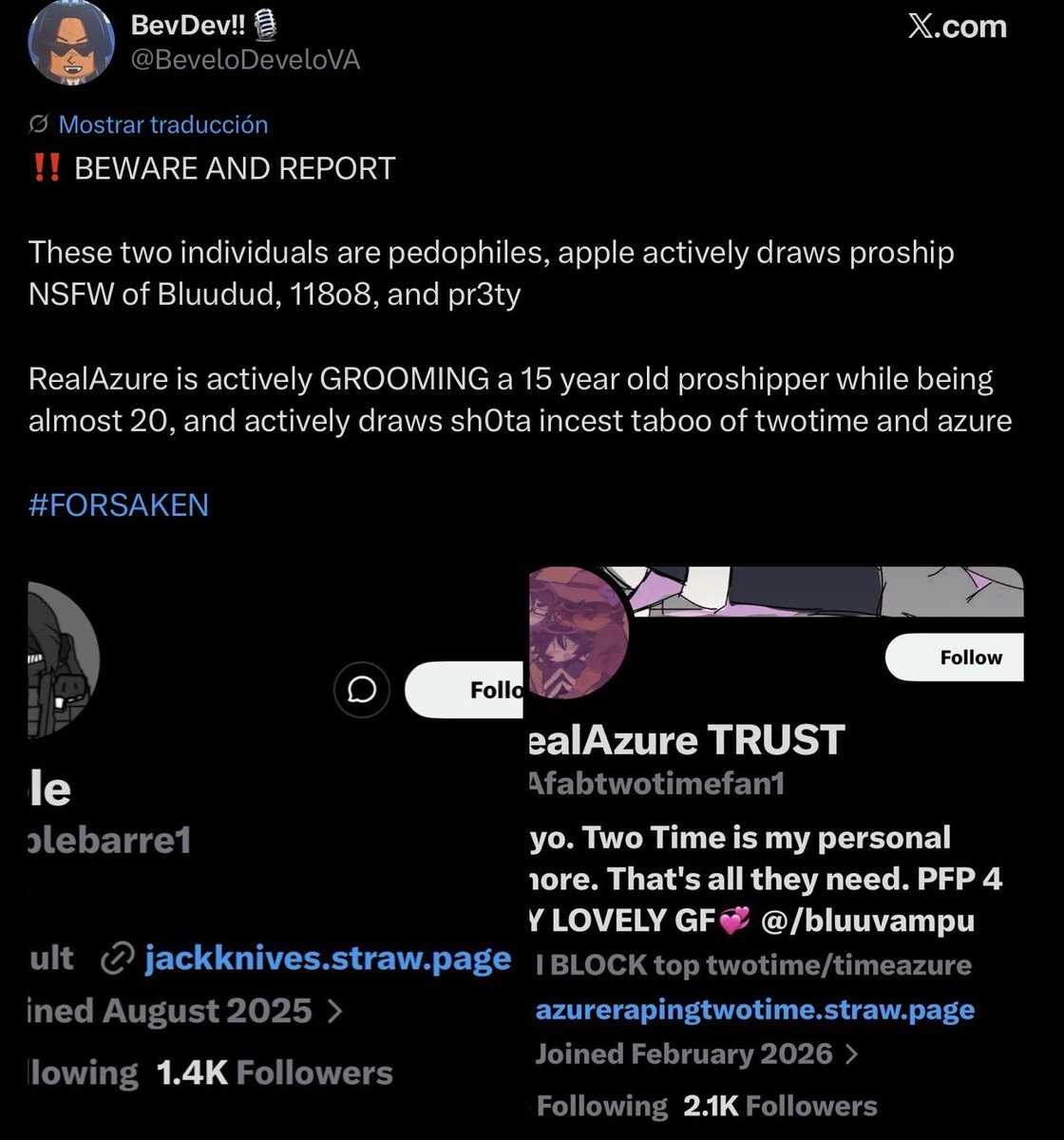 RealAzure TRUST tweet media
