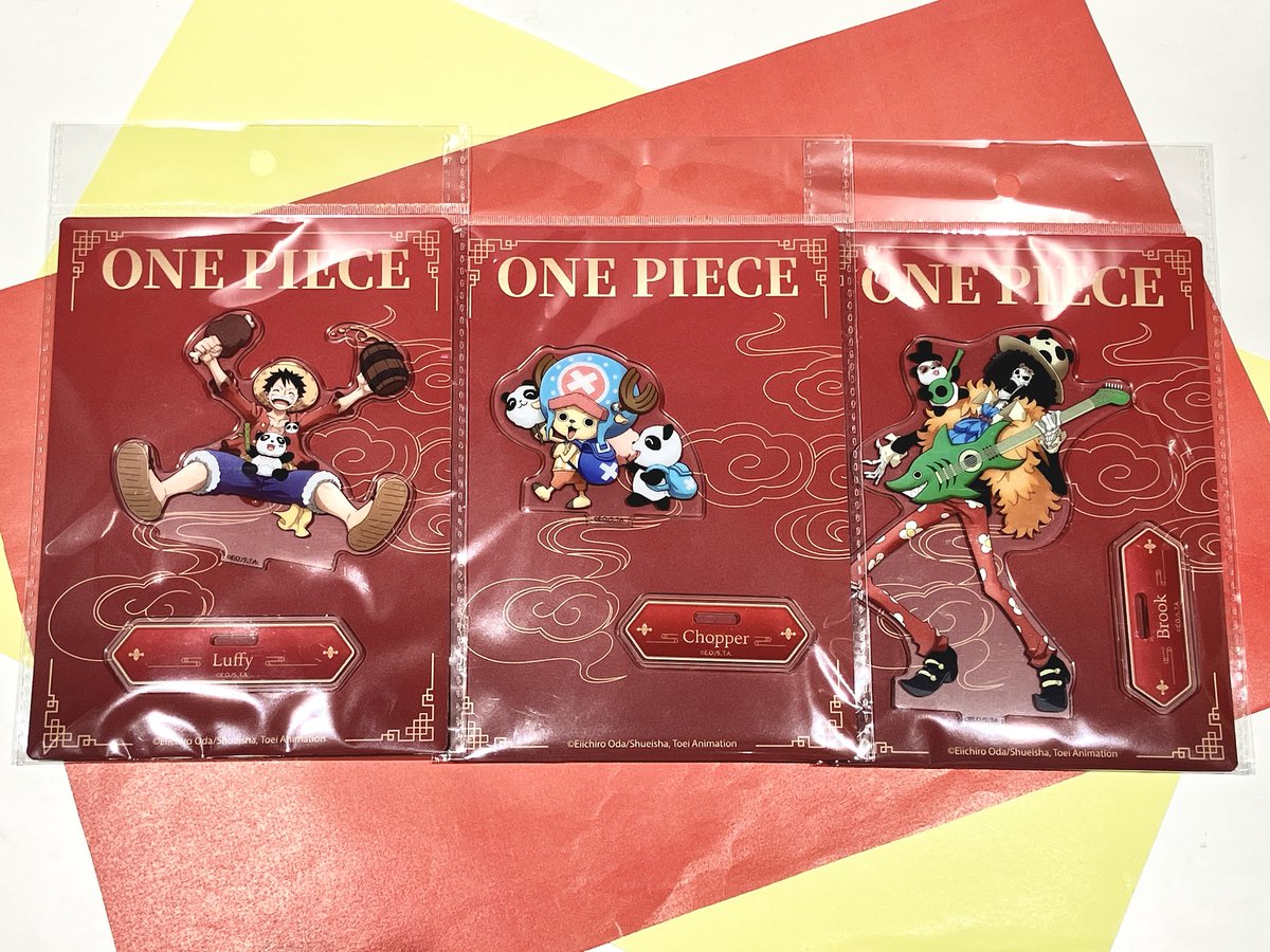 再入荷】 麦わらストア 上海店オリジナルグッズ アクリルスタンド