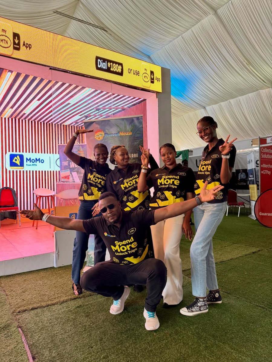 travelneza's tweet photo. What an amazing experience at #POATE2026 

Travel Neza x @mtnug ..connecting, networking, and bringing travel dreams closer to reality 🤝

Thank you to everyone who stopped by near the lakeside💙

#TravelNeza #ExploreUganda @TourismBoardUg @ExploreUg_Pearl https://t.co/81S4f1VpOk