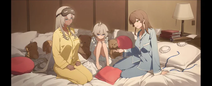 普段とんでもない格好してるけどこういう服も持ってたんだ君たち…