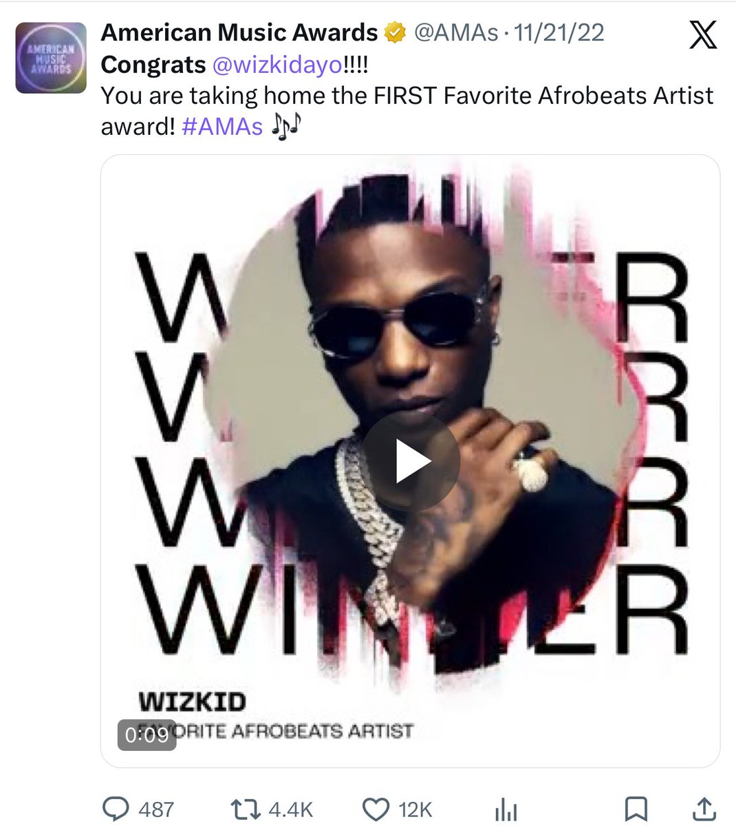 yoitz21nut's tweet photo. Nice ragebait 😂

Funfact: Wizkid has won more solo international awards than Burna Boy has won international awards https://t.co/Np22ObOhBl