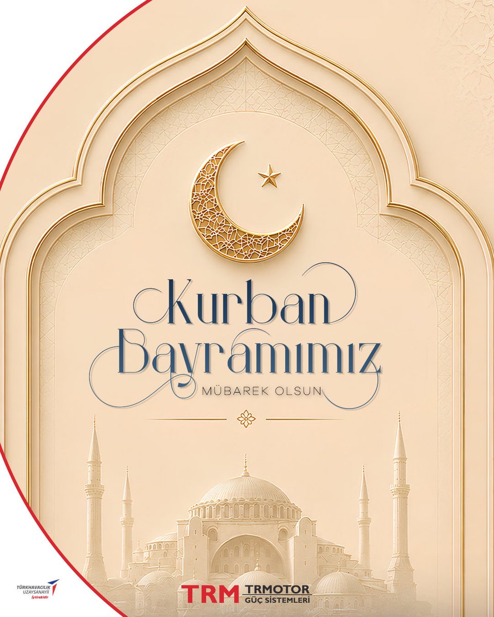 TRMOTOR's tweet photo. Birlik, dayanışma ve paylaşma duygusunu güçlendiren Kurban Bayramı’nın; sizlere ve sevdiklerinize huzur, sağlık ve esenlik getirmesini dileriz.

Kurban Bayramımız mübarek olsun. https://t.co/6IBQfZzUjR