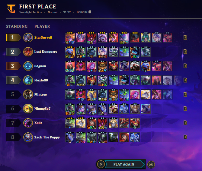 USCTroJhin's tweet photo. Another cool check in the TFT box. NGL, this game looked sketchy as hell, but I kept the faith and managed to pull it off. Summoned the Apex Primordian and took over the game. That was sick as hell! https://t.co/XSiGH4mZRh