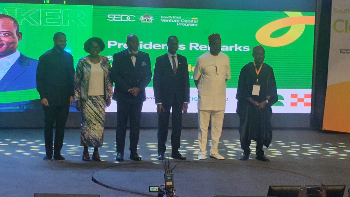 Lotanna_UG's tweet photo. (Modern &amp; Dynamic) 
Enugu buzzed with entrepreneurial energy on May 25–26, 2026, as the South East Venture Capital Programme (@SEVCP_SEDC), powered by the South East Development Commission (@SEDCgov), took place at the International Conference Centre.

Fifty top startups.. https://t.co/kbSsZ1vxW0