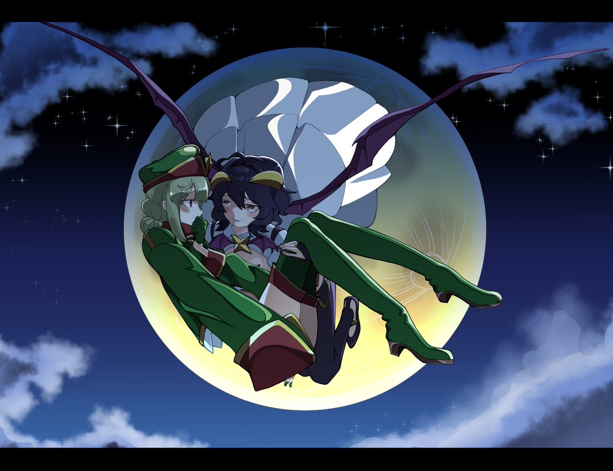 ujtABo9Hve9A4N0's tweet photo. #まほあこ 
under the moonlight https://t.co/cA6DA4Db4S