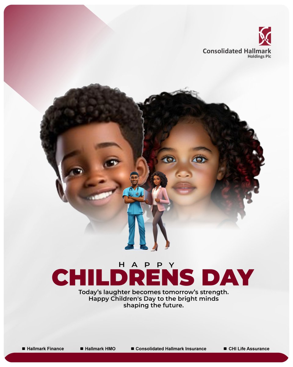 MyChinsure's tweet photo. From carefree laughter to bold ambitions, every stage of childhood matters.

Today is a reminder that the possibilities ahead are limitless when young minds are encouraged to explore, create, and believe in themselves.

Happy Children's Day.

#ChildrensDay #TomorrowsLeaders #Childhood #Holiday #AnxietyAwayValueAssured