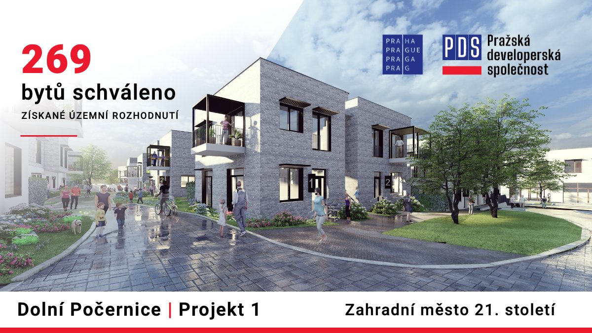 Pražská developerská společnost, p. o. tweet media