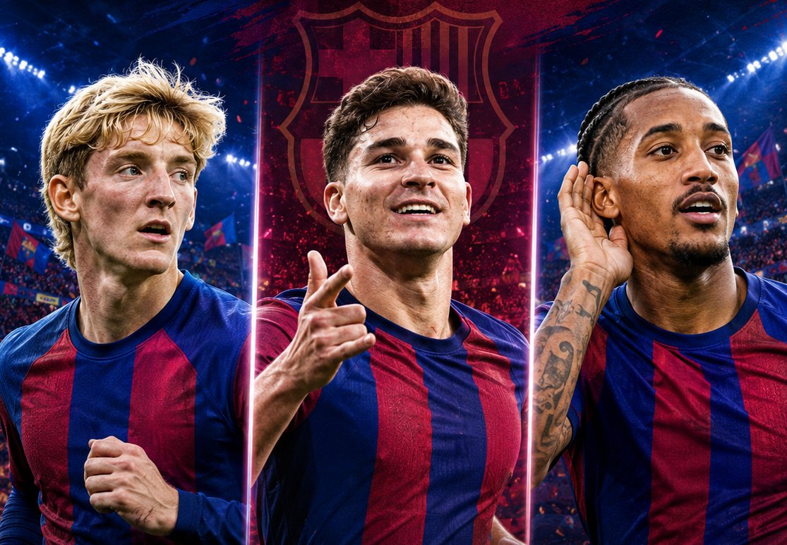 forcabarca_ar's tweet photo. 🔴 ميغيل سانز (SPORT): برشلونة أمام قرار مهم في الهجوم: إغلاق صفقة أنتوني غوردون الآن أو انتظار جوليان ألفاريز وجواو بيدرو https://t.co/47EuuD43bh