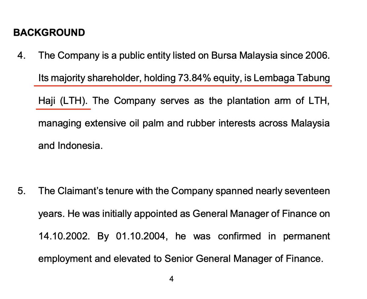 FreeMsian's tweet photo. TH Plantations Bhd is 73.84% Tabung Haji owned. Tabung Haji saving deposits are guaranteed by all Malaysians. Thus, if any shit happens there, it will affect all Malaysians. https://t.co/IFsrU935f8