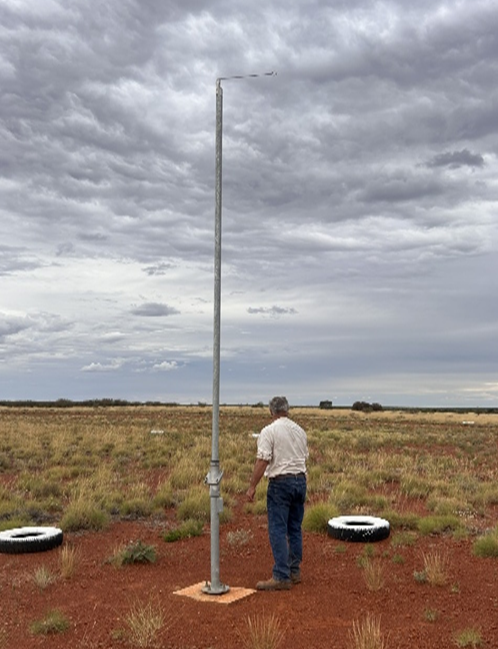 GeorginaEnergy's tweet photo. #GEX Hussar EP513 pre-drill works underway.

🔹Contractors on site, access + airstrip works progressing
🔹Drill pad, camp site, water well(s) being prepared
🔹300 km² closure, one of largest subsalt He/H2/gas plays onshore Australia

Preparing for Q3 2026 drill programme. https://t.co/DPxC3oelQ3