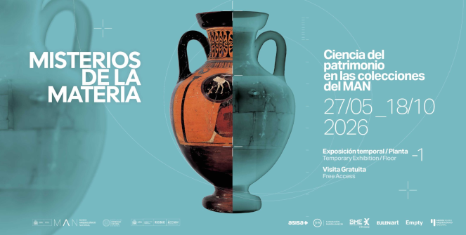 Lineamadrid's tweet photo. Descubre cómo la ciencia y la tecnología contribuyen al estudio y conservación del patrimonio arqueológico 🔬.
«Misterios de la materia. Ciencia del patrimonio en las colecciones del MAN» en el @MANArqueologico 
👉 https://t.co/AUjkScHbfb https://t.co/R0ozcEl8P6