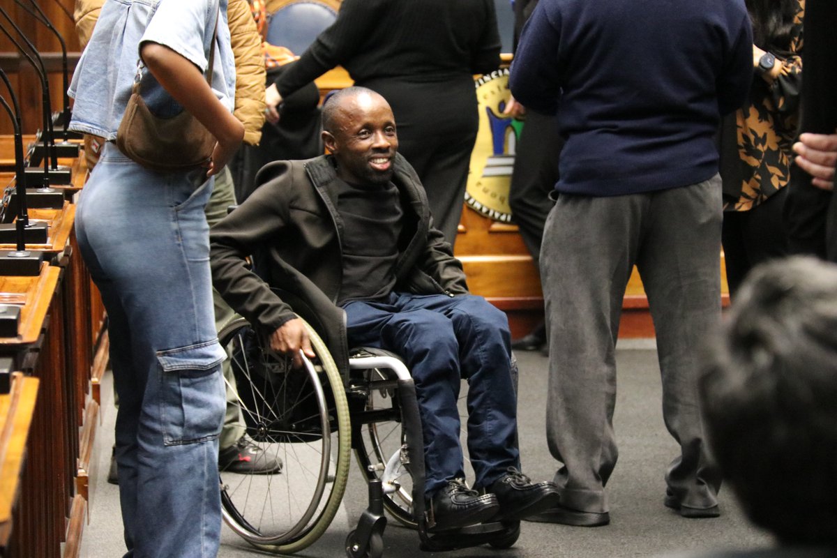 WCProvParl's tweet photo. Last night, Deputy Speaker Reagen Allen welcomed delegates attending the Forum for Commonwealth Parliamentarians with Disabilities to a special welcome reception at the Western Cape Provincial Parliament. https://t.co/pjPCABp3Ee