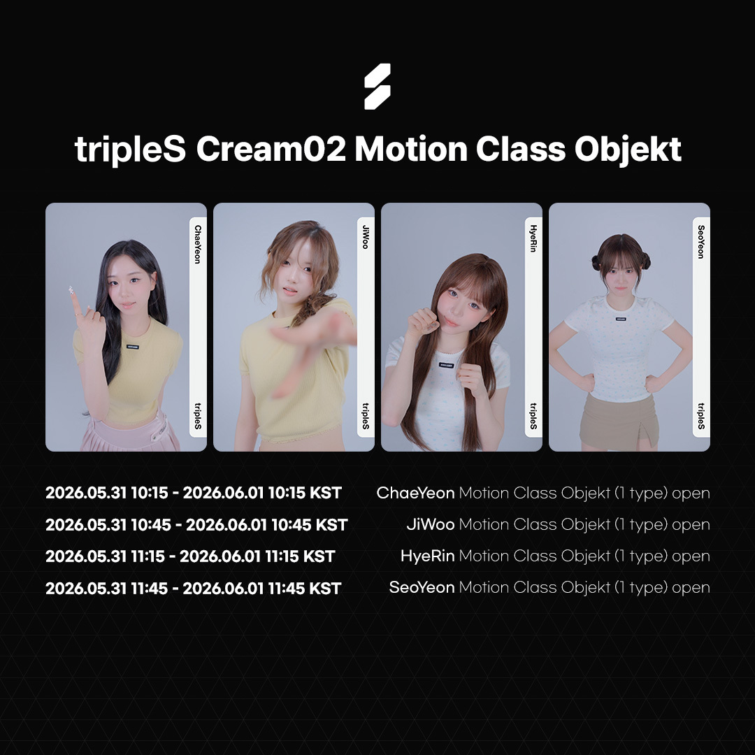 tripleS official tweet media