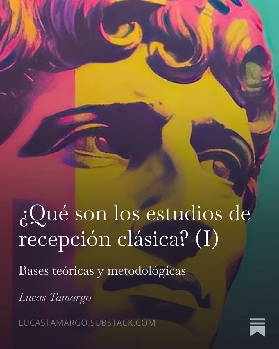 lucastam01's tweet photo. Ya que Substack está ganando adeptos me he animado a hacer una cuenta para divulgar sobre recepción clásica. Dejo por aquí la primera publicación: 

https://t.co/kWf77tPUpT https://t.co/Y8k5pbvseK