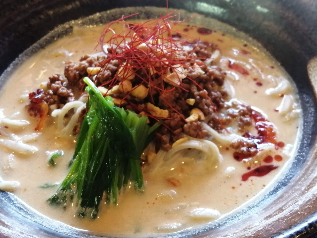 ajigen_soba's tweet photo. 味源人気の　坦々蕎麦に
新しい仲間が加わりました。

その名も　ベジ担々蕎麦✨✨✨
肉も魚も出汁も使っておりません。
ヴィーガンの方も大丈夫☺️
更科蕎麦か生粉打ち蕎麦を選べば、
100%野菜なんです。
見た目も美味しさもそのまま☺️
ベジ坦々蕎麦　いかがでしょう https://t.co/ncZmhjsxvZ