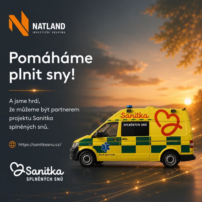 tomasraska's tweet photo. Před pár týdny jsme si s Josef Kašpar volali kvůli projektu @SanitkaSnu.  A velmi rychle jsme si s ním i Petrou Homolovou, jako zakladateli projektu, podali ruce.

V @NatlandCZ  preferujeme projekty, kde podpora neznamená jen poslat peníze, ale pomoci organizaci dělat víc, lépe a propojovat světy, které by se jinak nepotkaly.

A přesně to Sanitka splněných snů dělá.

Někdy splní poslední přání.
Někdy vrátí kontakt se světem.
A někdy jen připomene, co je v životě opravdu důležité.
Zkuste je podpořit nebo alespoň sledovat 🙂
#SanitkaSplnenychSnu