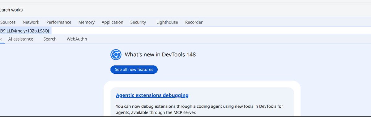 okoddcat's tweet photo. This is what bad design looks like.

I got this update notice when open the debug tool each time after upgraded the Chrome. Who cares about it? 👎 https://t.co/mtpSlEuf4q