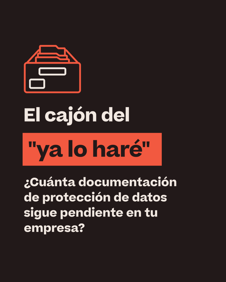 ConversiaLegal's tweet photo. ¿El cumplimiento normativo queda para luego? En muchas empresas acaba en con un “ya lo haré”. 

Obligaciones que se acumulan y aumentan el riesgo ante brechas o reclamaciones. En Conversia llevamos +20 años ayudando a vaciarlo con asesoramiento, tecnología y acompañamiento. https://t.co/4FR3wDElwZ