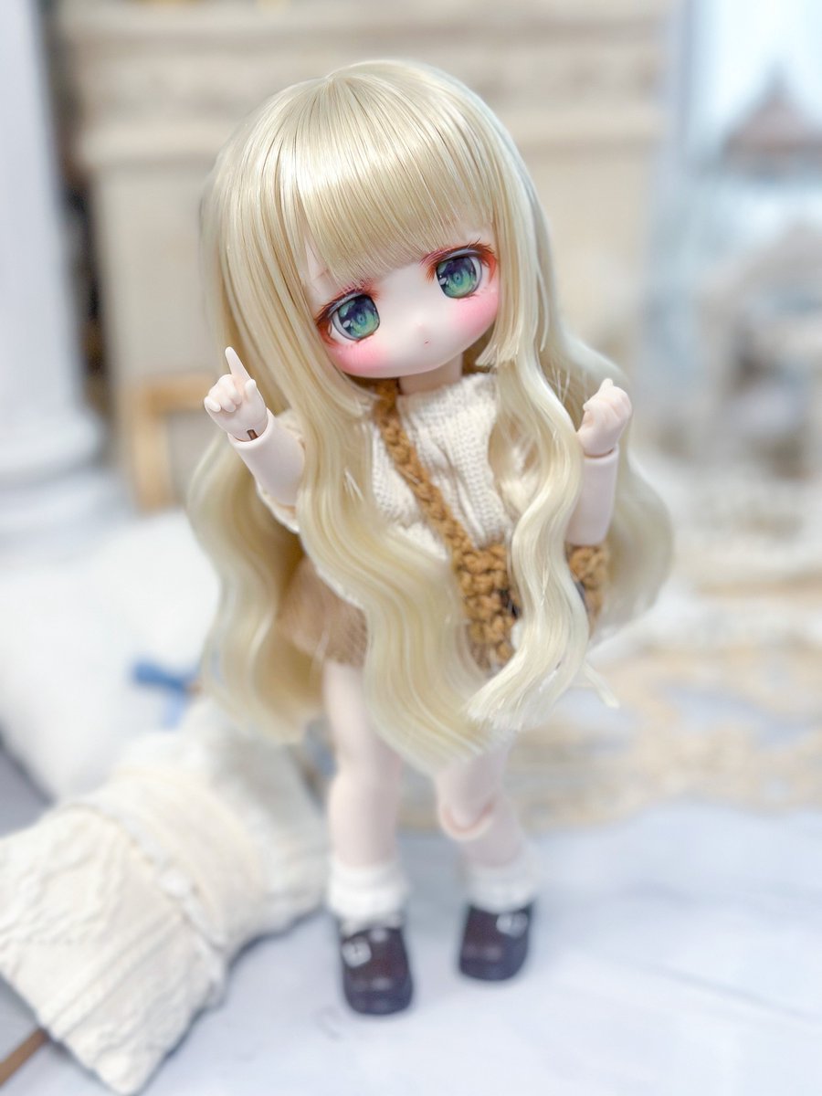 labear_kujolab's tweet photo. ウィッグも似合ってる！🥹💘
ボニバニちゃん用のウィッグ
もっと欲しいなぁ🥺💭 https://t.co/ZTVNdAf0Py