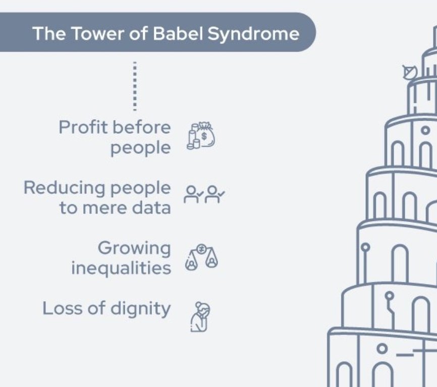 raphaeldoan's tweet photo. Ah oui, la tour de Babel, ce fameux passage de la Genèse sur le capitalisme, les inégalités et, euh, la réduction des gens à des données

(Rappel : la tour de Babel c'est littéralement la chanson Imagine de John Lennon) https://t.co/wvSa3Qtbi0