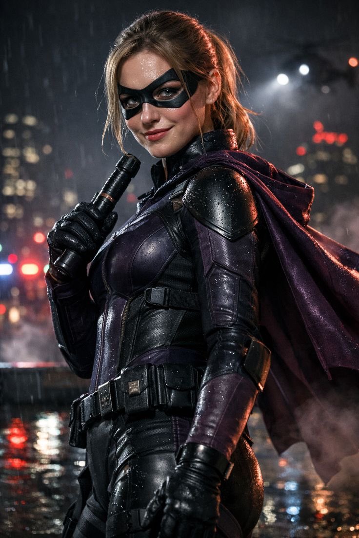 AmidalaVictoria's tweet photo. 18+ Only
Original Dc Character.
Chloe Grayson.
Super Heroine Name~The Violet Mockingbird.
Younger sister of dick Grayson.
Switch.
Lewd/Non lewd. https://t.co/KoBqStJjAH