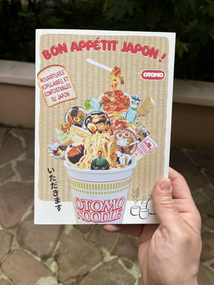 MDAH9's tweet photo. Le hors-série @Otomogang « Bon Appétit Japon », dispo dès aujourd’hui en kiosk et librairie 🍙 https://t.co/x2AuCIA13Q
