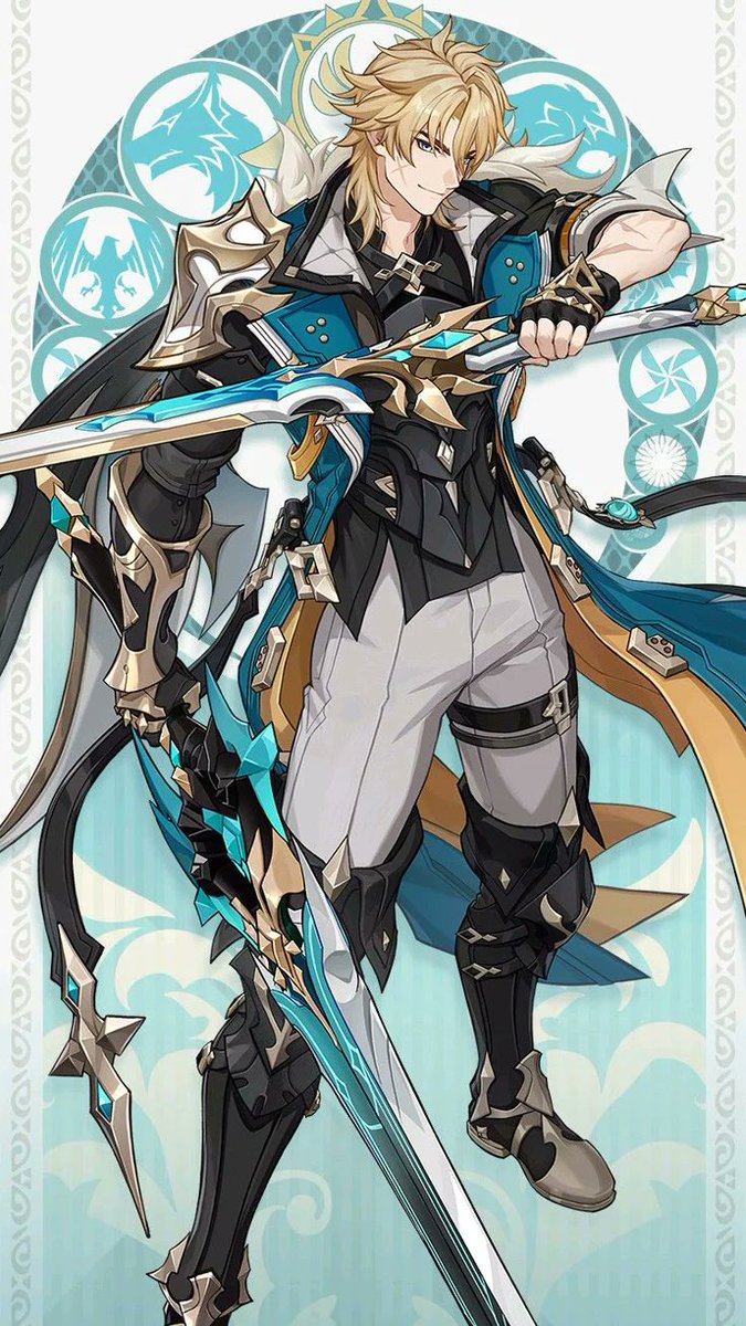 Bennybiboy's tweet photo. me estressa o quanto eles nerfaram o kit dos personagens masculinos, com exceção do Durin, só pra vender as mulheres 

Varka não tem motivo pra ter multiplicadores tão baixos mesmo recebendo um time próprio ainda sim consegue ficar abaixo de uma personagem de mais de 1 ano atrás https://t.co/TctNCAggh1